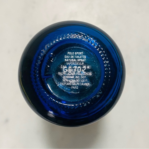 RALPH LAUREN Polo Sport Eau De Toilette 2.5 fl oz Spray Men 3/4 Full Preppy VGUC - Picture 4 of 4